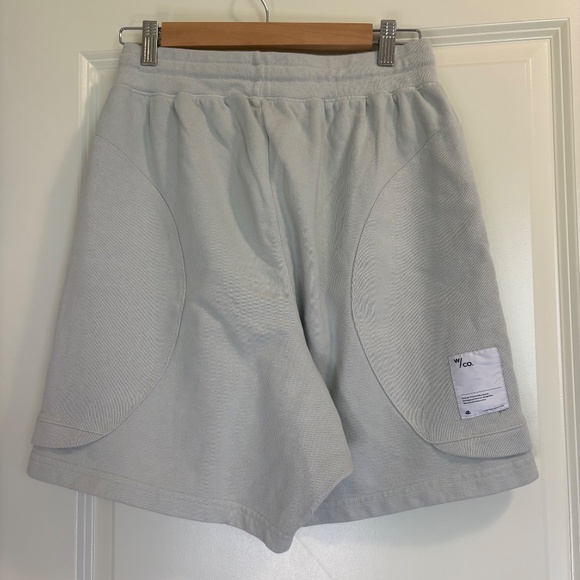 NWT Wasted Collective Gray Cotton Cargo Shorts Men's Size Small Streetwear Urban - Picture 4 of 7